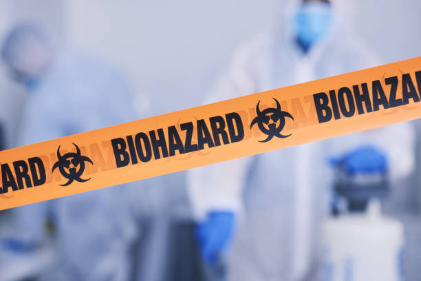 Professional Trauma Scene Cleanup technician working in Woodbridge, VA